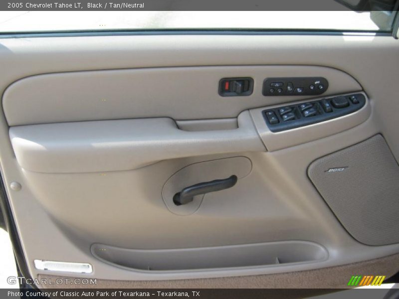 Black / Tan/Neutral 2005 Chevrolet Tahoe LT