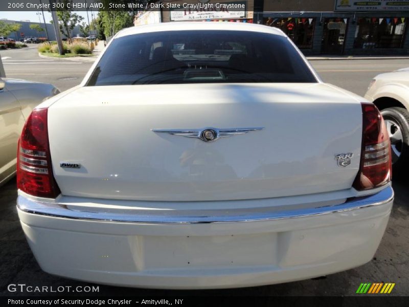 Stone White / Dark Slate Gray/Light Graystone 2006 Chrysler 300 C HEMI AWD