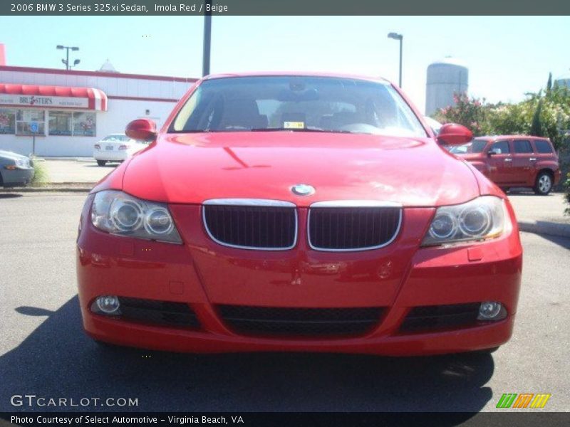 Imola Red / Beige 2006 BMW 3 Series 325xi Sedan