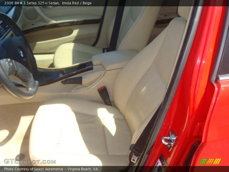 Imola Red / Beige 2006 BMW 3 Series 325xi Sedan