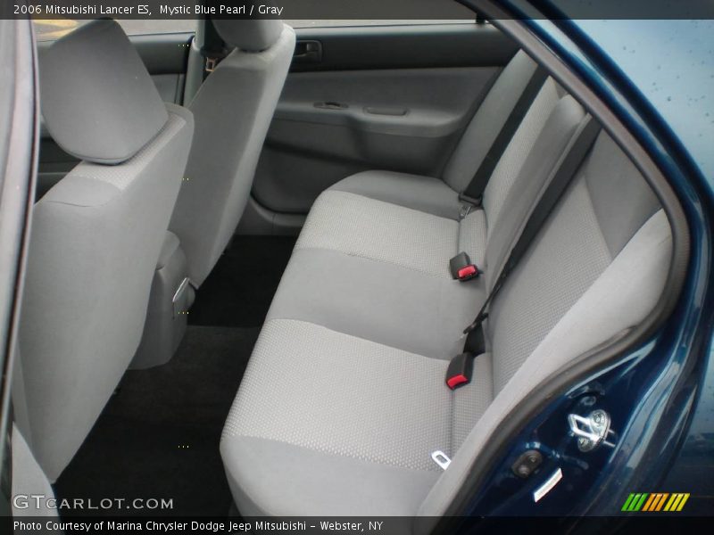 Mystic Blue Pearl / Gray 2006 Mitsubishi Lancer ES