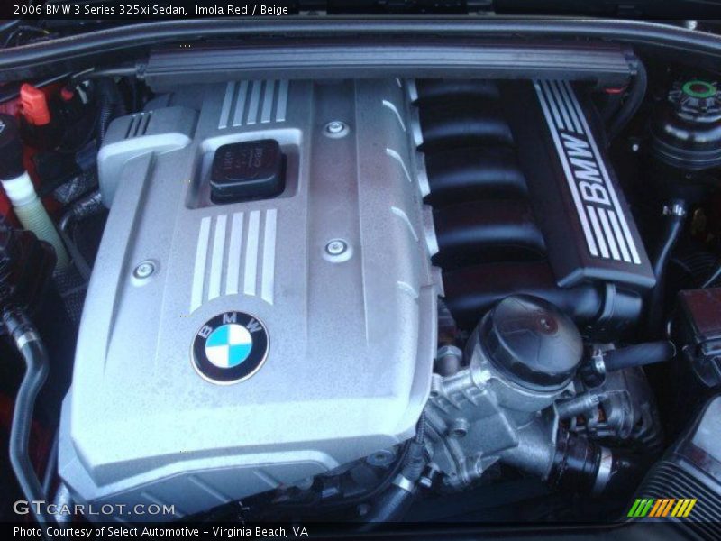 Imola Red / Beige 2006 BMW 3 Series 325xi Sedan