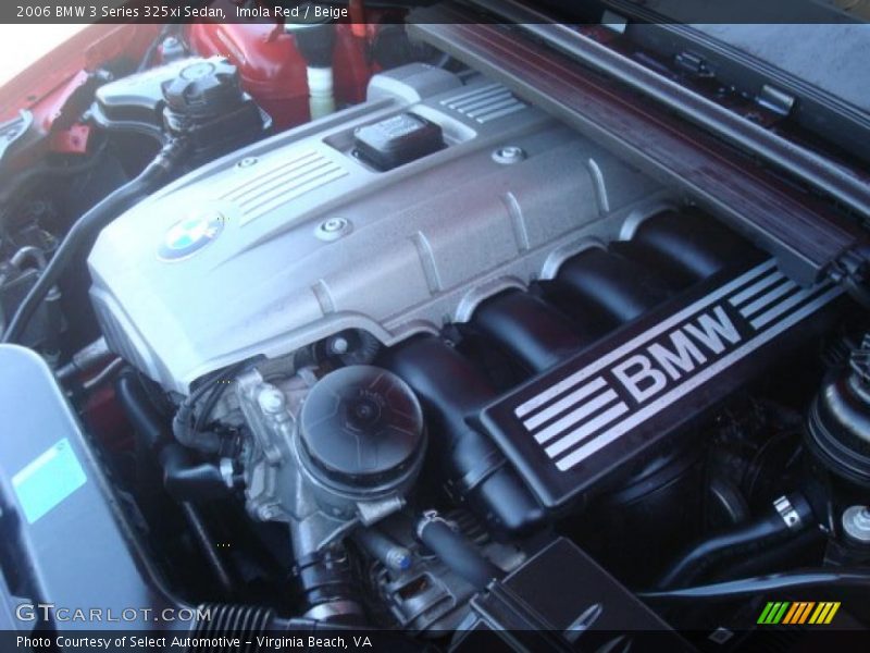 Imola Red / Beige 2006 BMW 3 Series 325xi Sedan