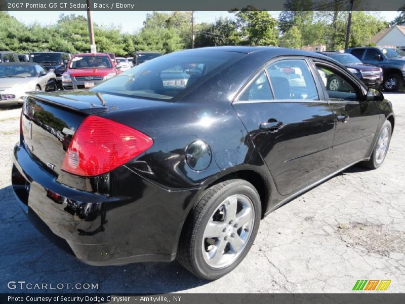 Black / Ebony 2007 Pontiac G6 GT Sedan