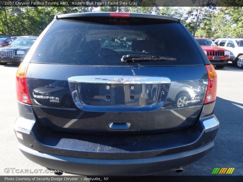 Modern Blue Pearl / Pastel Slate Gray 2007 Chrysler Pacifica Touring AWD