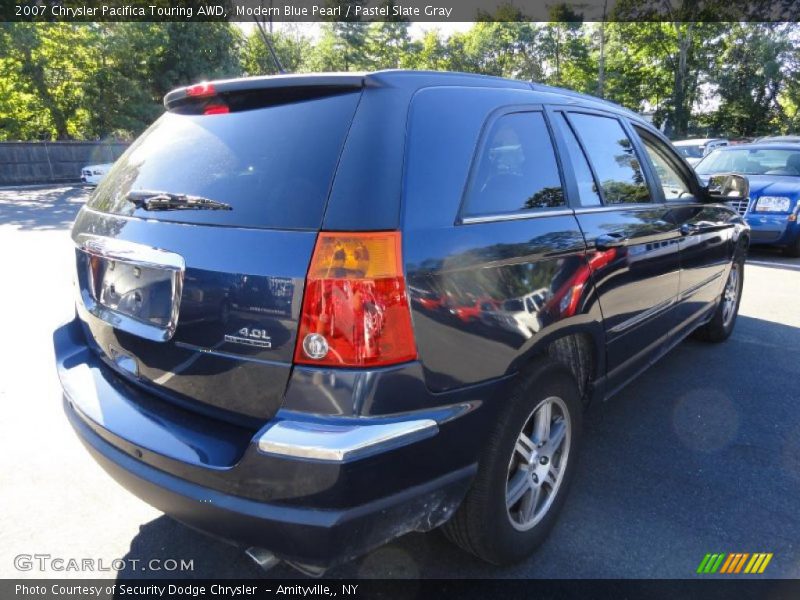 Modern Blue Pearl / Pastel Slate Gray 2007 Chrysler Pacifica Touring AWD