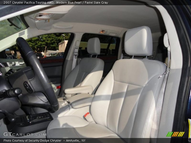 Modern Blue Pearl / Pastel Slate Gray 2007 Chrysler Pacifica Touring AWD