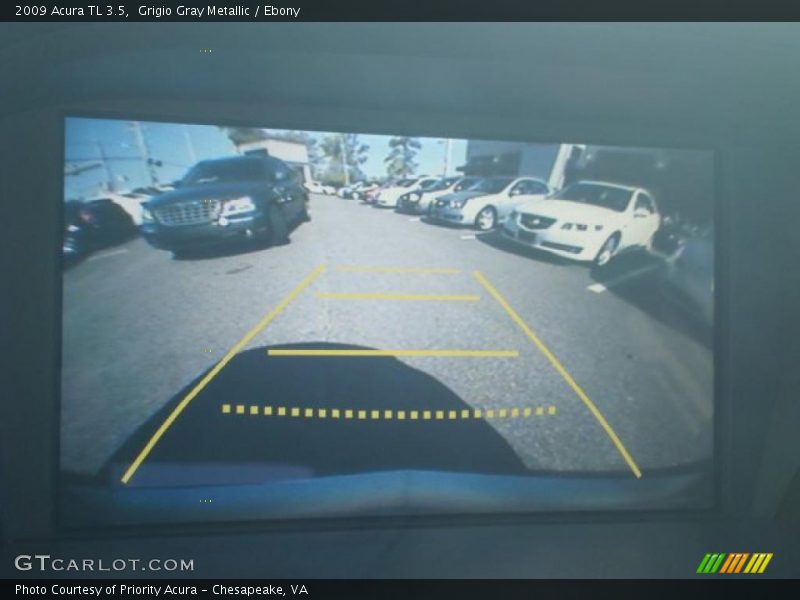 Grigio Gray Metallic / Ebony 2009 Acura TL 3.5