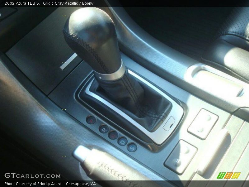 Grigio Gray Metallic / Ebony 2009 Acura TL 3.5
