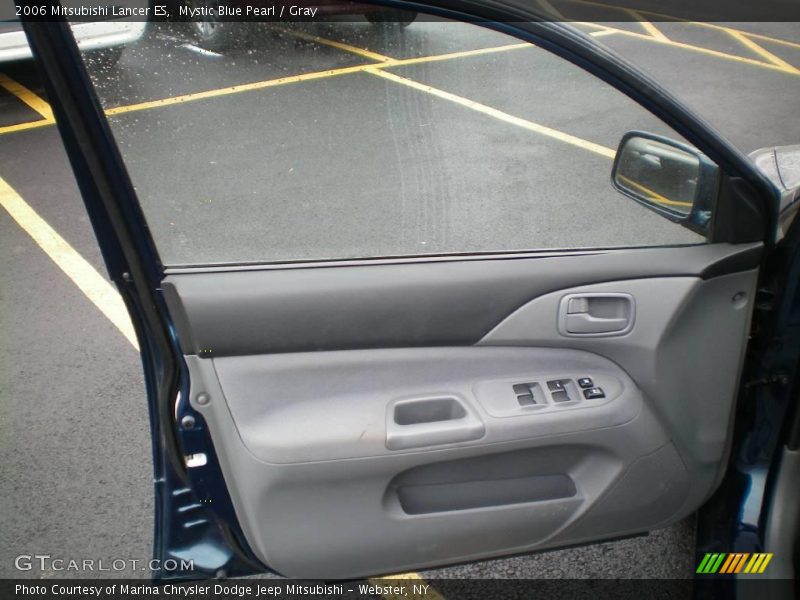 Mystic Blue Pearl / Gray 2006 Mitsubishi Lancer ES
