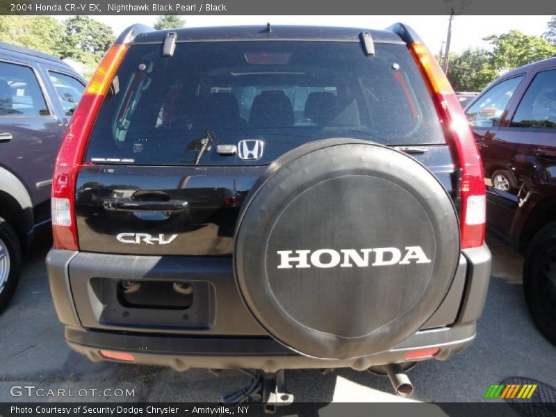 Nighthawk Black Pearl / Black 2004 Honda CR-V EX