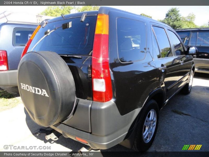 Nighthawk Black Pearl / Black 2004 Honda CR-V EX