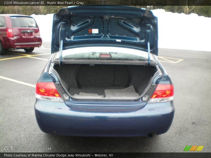 Mystic Blue Pearl / Gray 2006 Mitsubishi Lancer ES