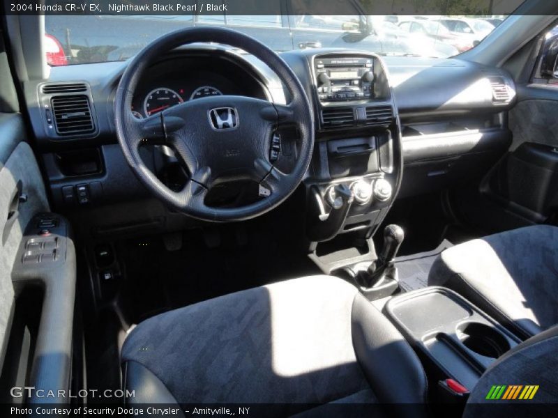 Nighthawk Black Pearl / Black 2004 Honda CR-V EX