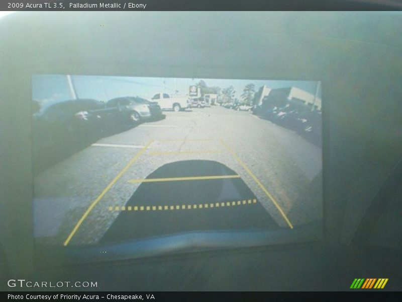Palladium Metallic / Ebony 2009 Acura TL 3.5