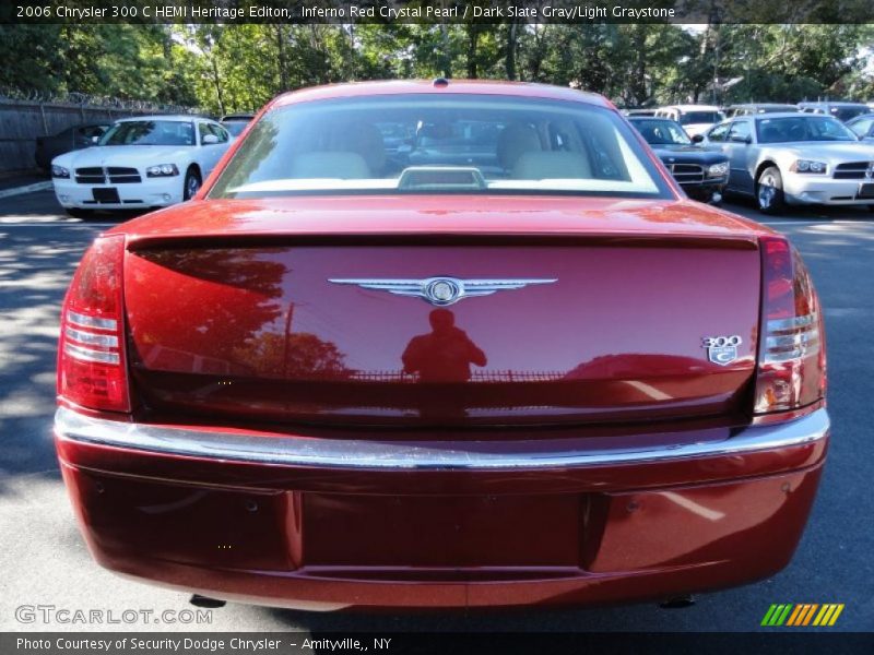 Inferno Red Crystal Pearl / Dark Slate Gray/Light Graystone 2006 Chrysler 300 C HEMI Heritage Editon