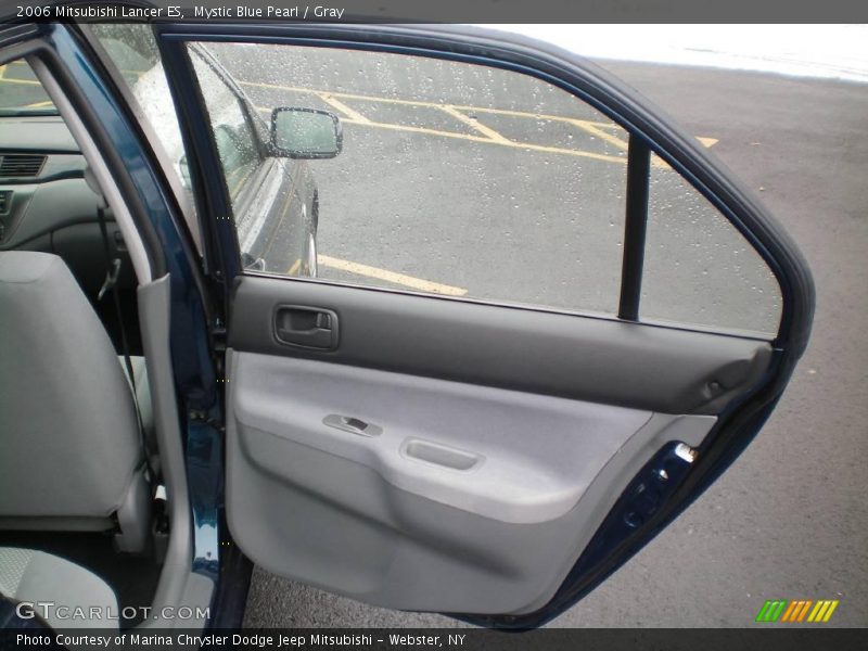 Mystic Blue Pearl / Gray 2006 Mitsubishi Lancer ES