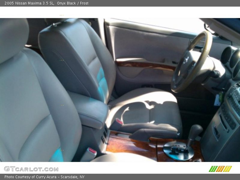 Onyx Black / Frost 2005 Nissan Maxima 3.5 SL