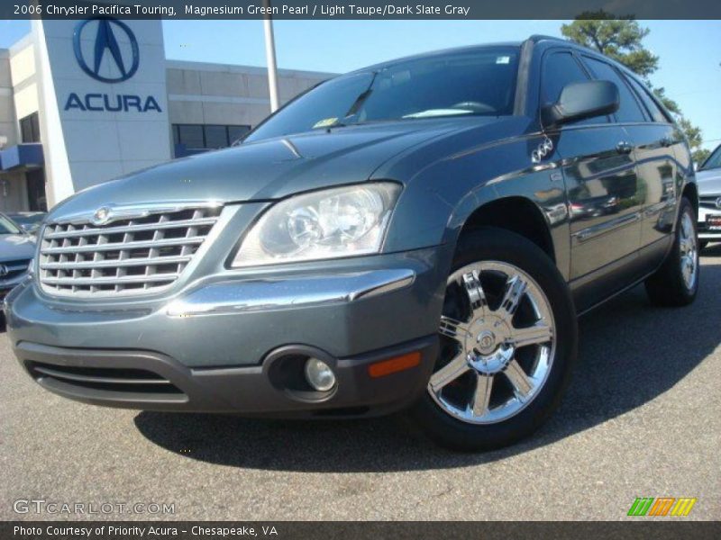 Magnesium Green Pearl / Light Taupe/Dark Slate Gray 2006 Chrysler Pacifica Touring