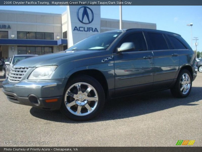 Magnesium Green Pearl / Light Taupe/Dark Slate Gray 2006 Chrysler Pacifica Touring