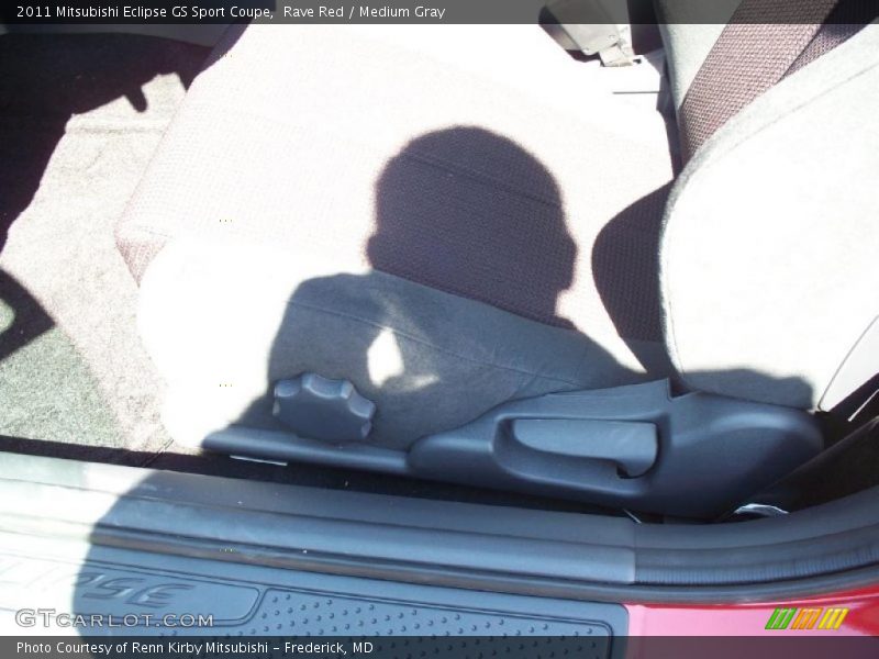 Rave Red / Medium Gray 2011 Mitsubishi Eclipse GS Sport Coupe