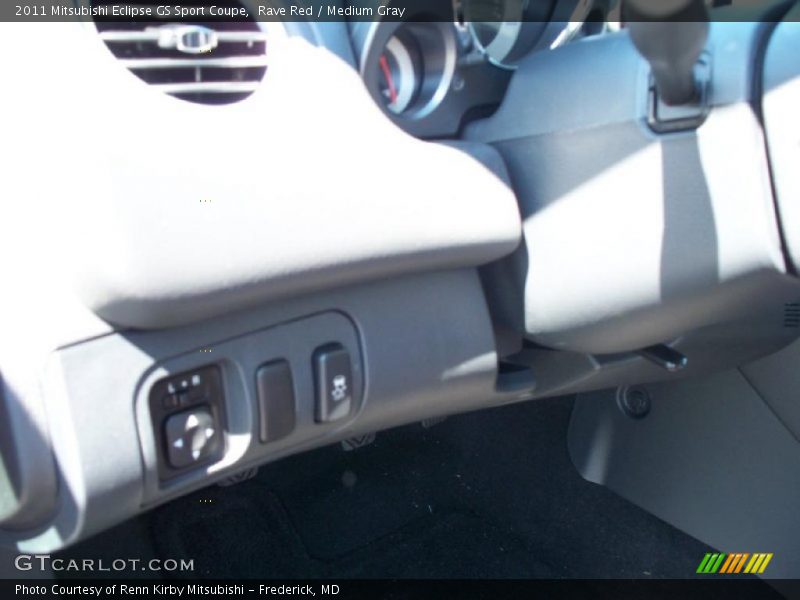 Rave Red / Medium Gray 2011 Mitsubishi Eclipse GS Sport Coupe