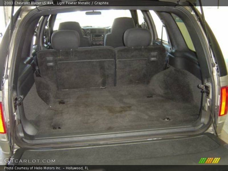Light Pewter Metallic / Graphite 2003 Chevrolet Blazer LS 4x4