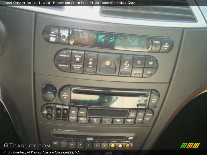Magnesium Green Pearl / Light Taupe/Dark Slate Gray 2006 Chrysler Pacifica Touring