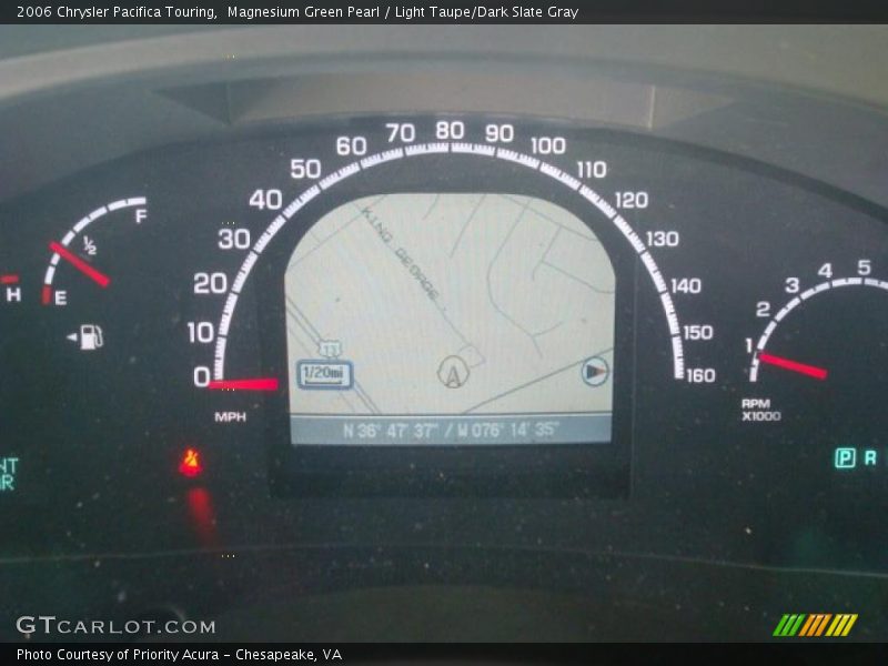 Magnesium Green Pearl / Light Taupe/Dark Slate Gray 2006 Chrysler Pacifica Touring