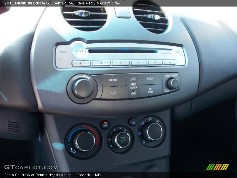 Rave Red / Medium Gray 2011 Mitsubishi Eclipse GS Sport Coupe