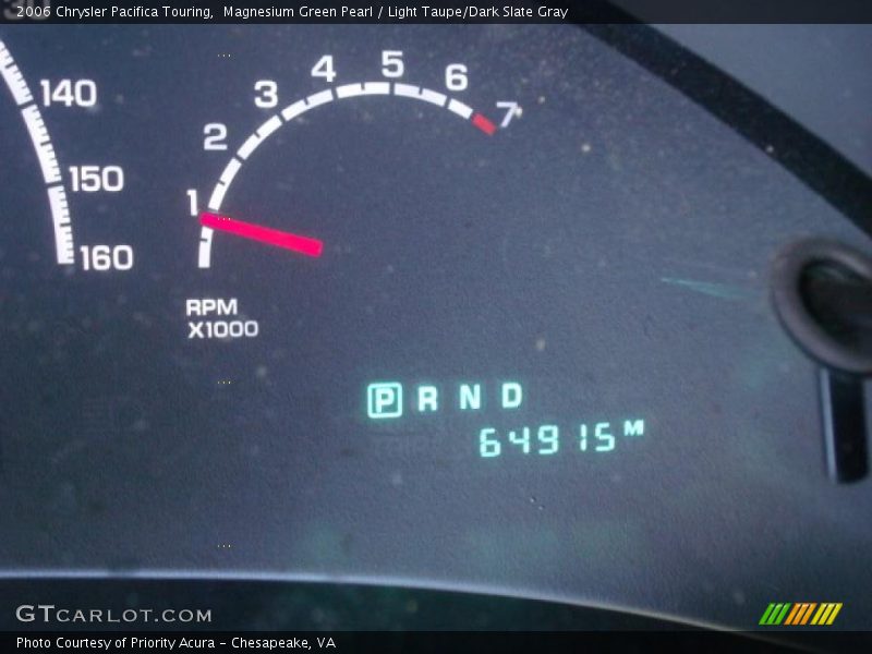Magnesium Green Pearl / Light Taupe/Dark Slate Gray 2006 Chrysler Pacifica Touring