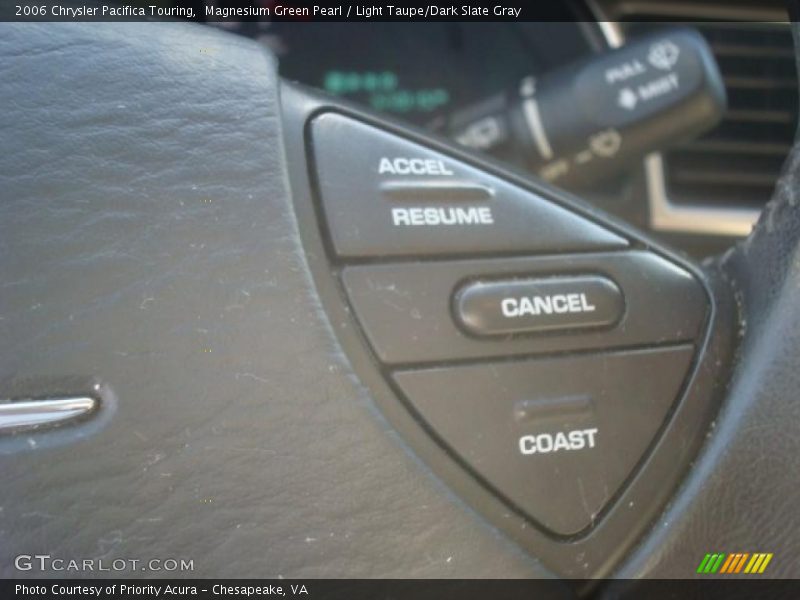 Magnesium Green Pearl / Light Taupe/Dark Slate Gray 2006 Chrysler Pacifica Touring