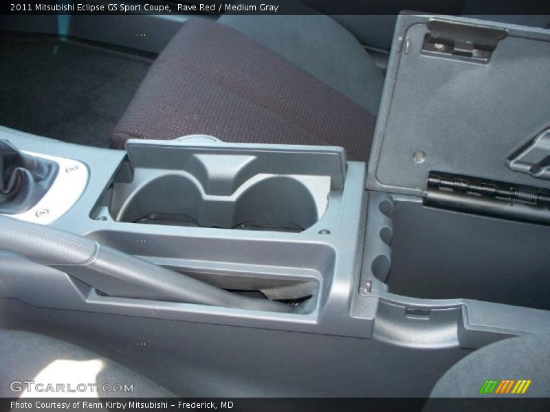 Rave Red / Medium Gray 2011 Mitsubishi Eclipse GS Sport Coupe