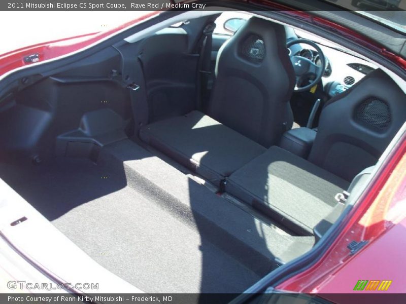 Rave Red / Medium Gray 2011 Mitsubishi Eclipse GS Sport Coupe