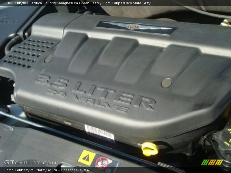 Magnesium Green Pearl / Light Taupe/Dark Slate Gray 2006 Chrysler Pacifica Touring