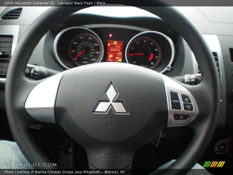 Labrador Black Pearl / Black 2008 Mitsubishi Outlander ES