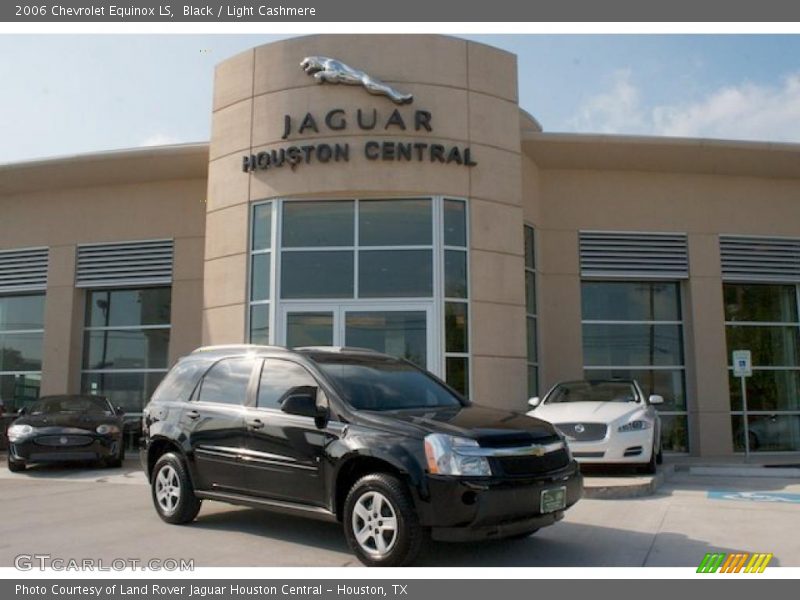 Black / Light Cashmere 2006 Chevrolet Equinox LS