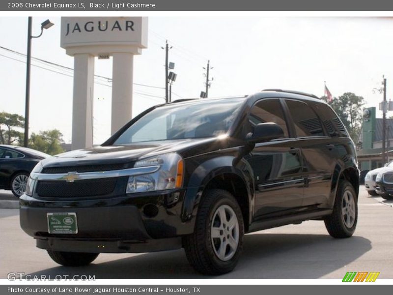Black / Light Cashmere 2006 Chevrolet Equinox LS