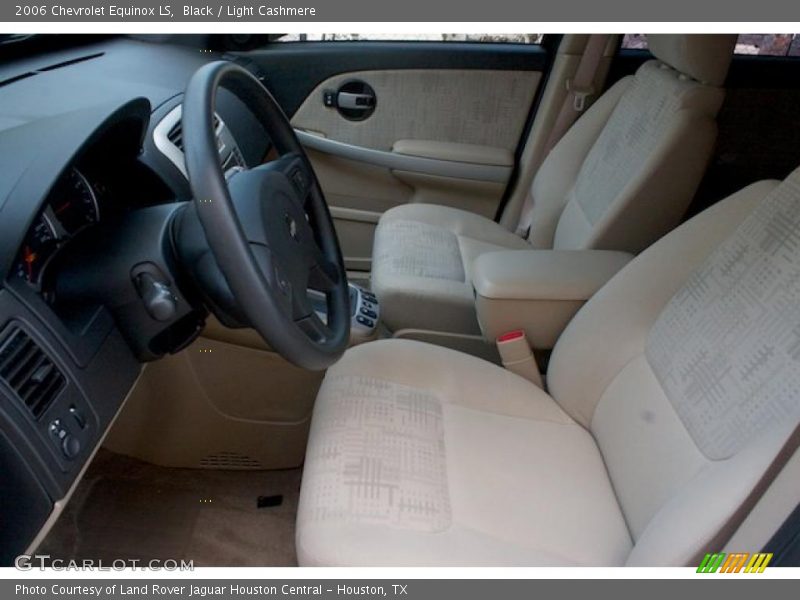 Black / Light Cashmere 2006 Chevrolet Equinox LS