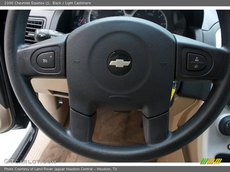 Black / Light Cashmere 2006 Chevrolet Equinox LS
