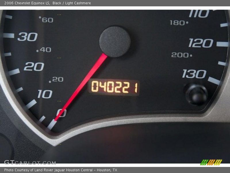 Black / Light Cashmere 2006 Chevrolet Equinox LS
