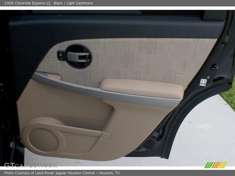 Black / Light Cashmere 2006 Chevrolet Equinox LS