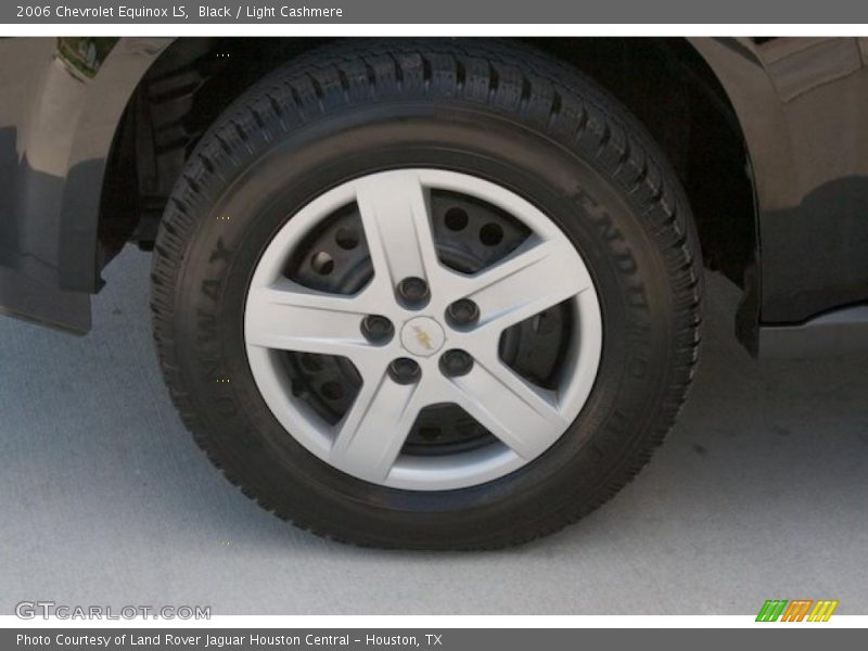Black / Light Cashmere 2006 Chevrolet Equinox LS