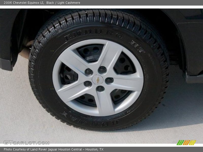 Black / Light Cashmere 2006 Chevrolet Equinox LS