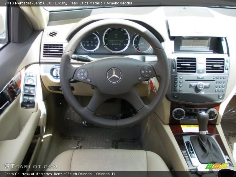 Pearl Beige Metallic / Almond/Mocha 2010 Mercedes-Benz C 300 Luxury