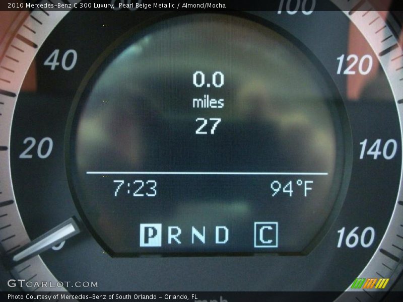 Pearl Beige Metallic / Almond/Mocha 2010 Mercedes-Benz C 300 Luxury