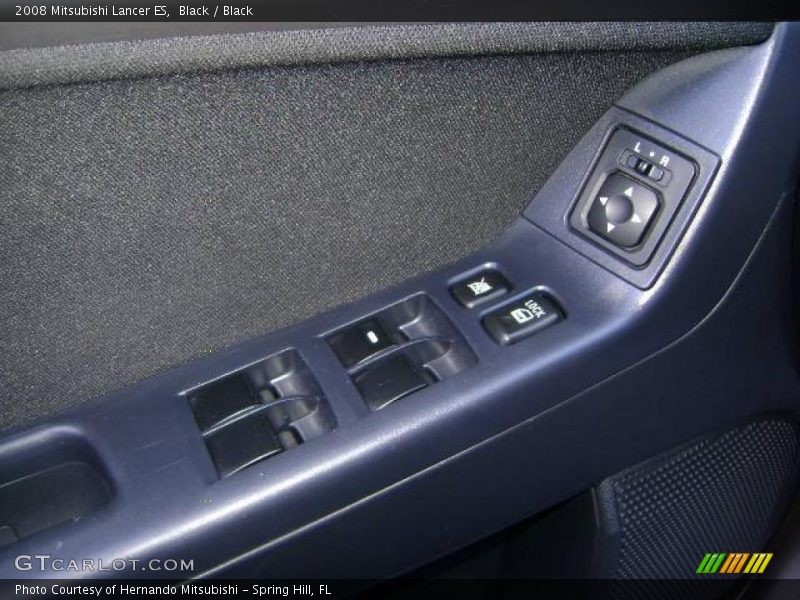Black / Black 2008 Mitsubishi Lancer ES