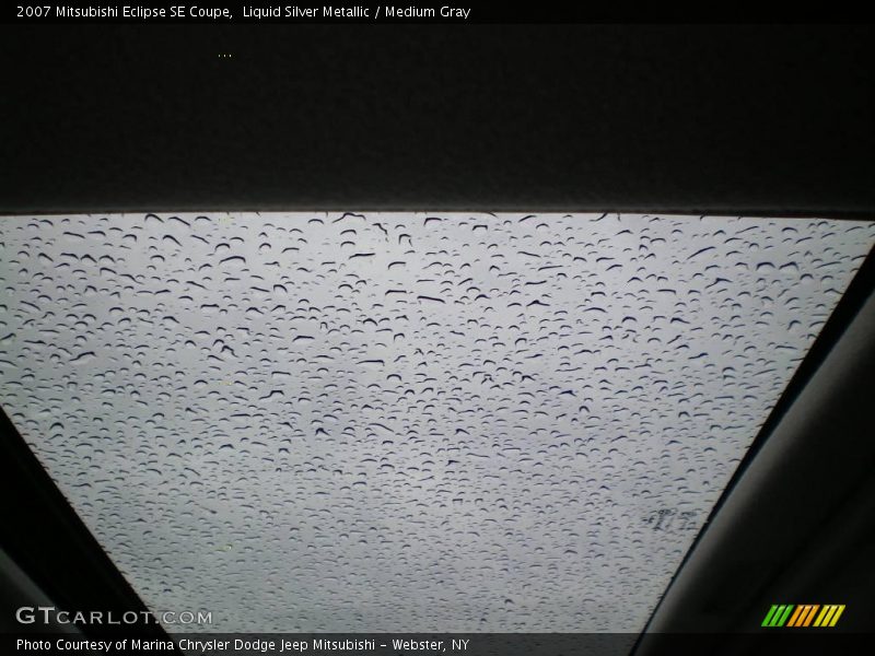 Liquid Silver Metallic / Medium Gray 2007 Mitsubishi Eclipse SE Coupe