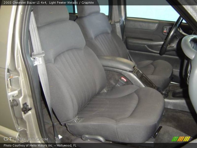 Light Pewter Metallic / Graphite 2003 Chevrolet Blazer LS 4x4