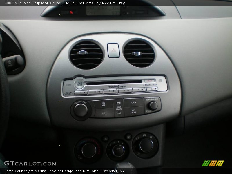 Liquid Silver Metallic / Medium Gray 2007 Mitsubishi Eclipse SE Coupe